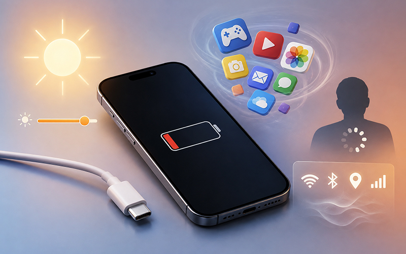 Telefon Şarjı Neden Çabuk Bitiyor?